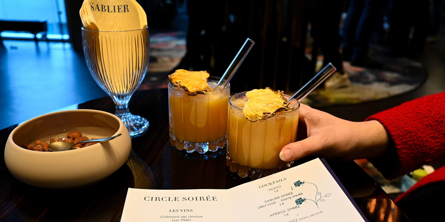 Stilvoller Afterwork über dem Circle